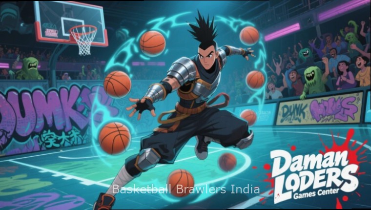 Basketball Brawlers India Republic Day Event Basketball Brawlers India Republic Day event with tricolor court and flag-raising ceremonies